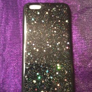 Just In! Black Star Glitter iPhone 6+ (Plus) Case!